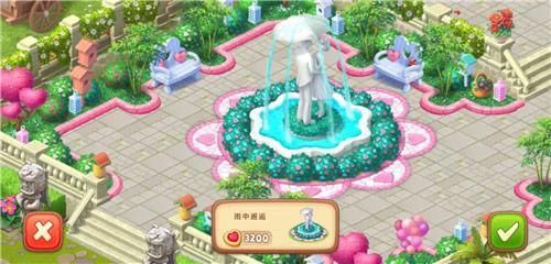  「白色情人节皮肤」新皮肤！《梦幻花园》携手丹姿共度白色情人