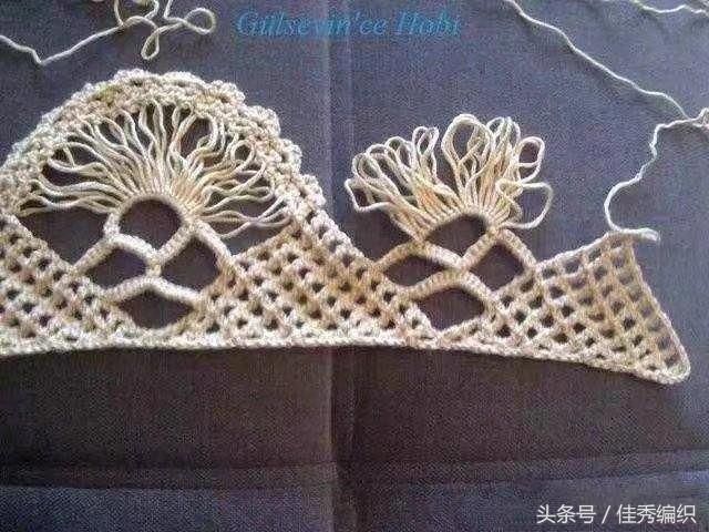 钩针编织教程图解 网红经典段染色三角形钩针披肩围巾大全 美极了