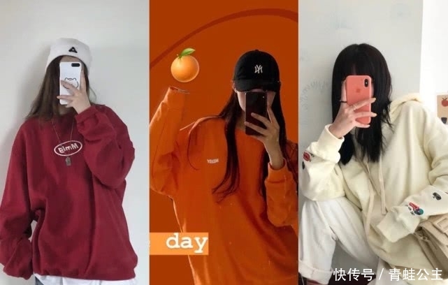 #卫衣#出门不知道怎么穿的女生,这些潮牌卫衣了解些,简约百搭还贼洋气