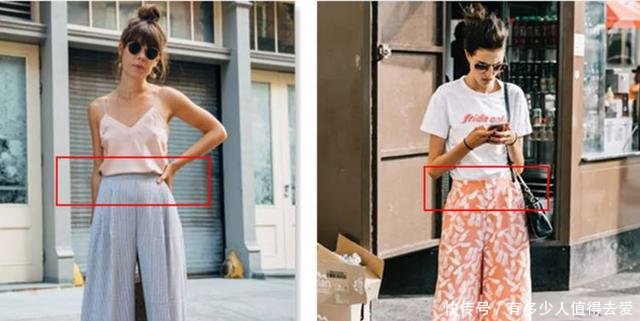 女生阔腿裤万万不要这样穿出门，特别第1个，显丑又没女人味！