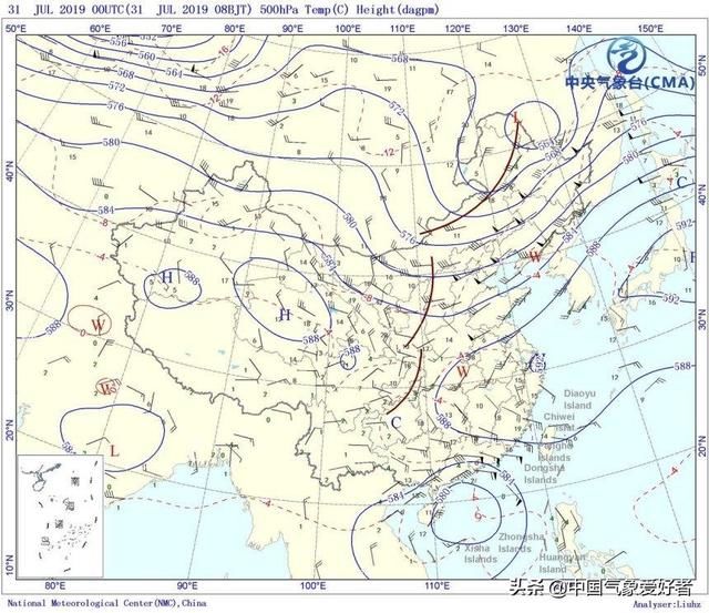 形势确定！副高正在减弱中，南方高温终于要到了缓解的时刻