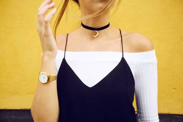 倪妮、周冬雨都被圈粉的Choker，今夏你要不要试试?