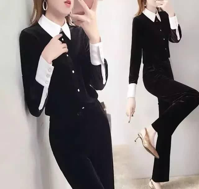  『套装』老婆不高，但真会打扮！穿这“优雅”套装＋短靴，拜年穿美的迷人