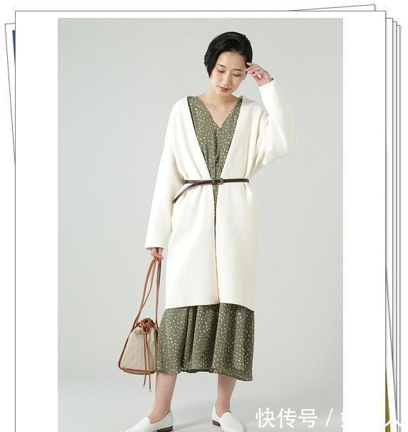 感觉■穿上就变时尚的“长开衫”look,充满感觉的日系成熟穿搭分享