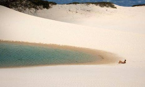 世上最奇沙漠！巴西千湖沙漠：水比沙多、还有鱼虾“美得像仙境”