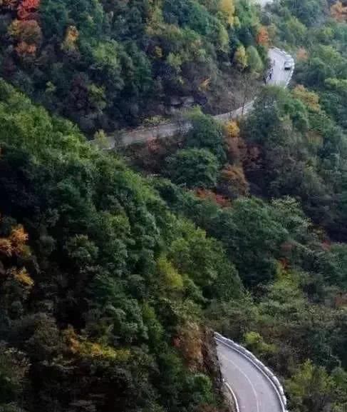 「自驾秦岭」秦岭这5条老公路，承包了最斑斓的深山秋色