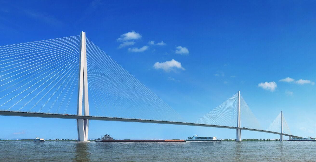 江苏将再添一座长江大桥，全长约12公里，预计2020年建成通车