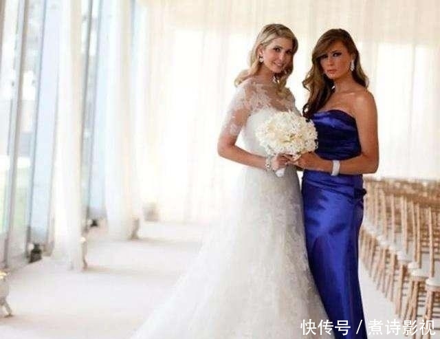  『婚纱』伊万卡一反常态走保守路线，婚纱引特朗普不满，婚礼上直接摆臭脸
