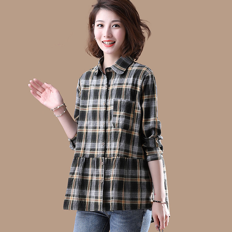 43岁老婆，从不穿的邋邋遢遢!洋气娃娃衫+铅笔裤，你穿你瘦美