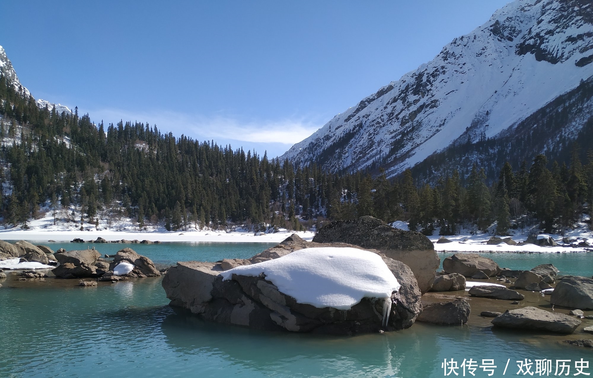 雅鲁藏布江的源头,西藏然乌湖