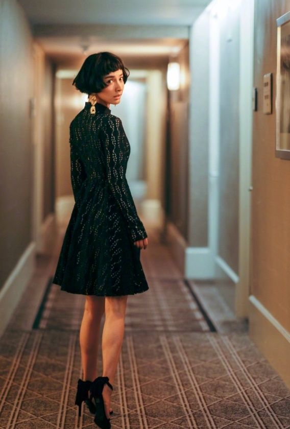 吴昕去了纽约之后，气质又变了?网友:好像戴了一个假发!