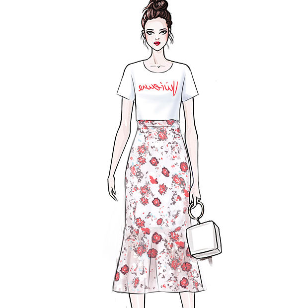 高级鱼尾裙虽不是人人能穿，但只要配上高跟鞋，谁穿都是颜值爆表