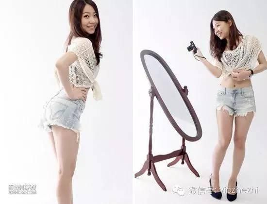 女人，自拍怎么才能有翘臀效果