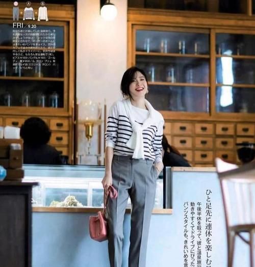  『针织衫』毛衣和长裤、半裙怎么搭配？在春天穿出气质和时尚感来