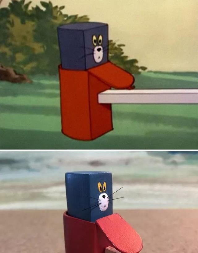 Tom悲惨,Jerry鸡贼!艺术家把《猫和老鼠》做成雕塑!红遍全网