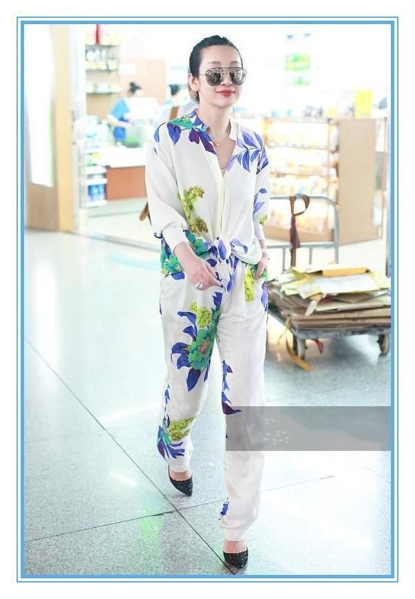 刘涛穿成大妈装的连体裤，竟被秦海璐凹出超模范，网友：打脸了！