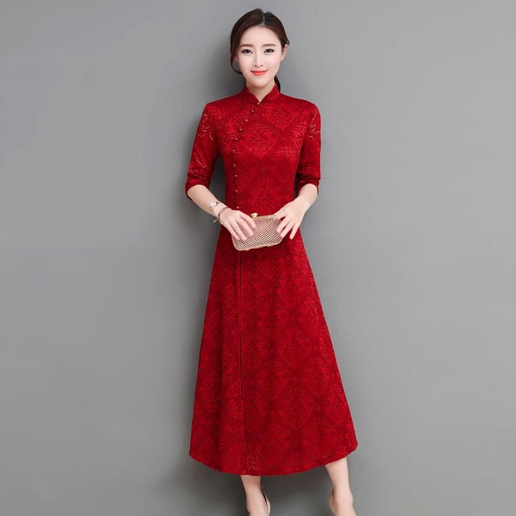 有一种美叫“旗袍”，立秋已到，42岁老婆穿旗袍，简直美若天仙