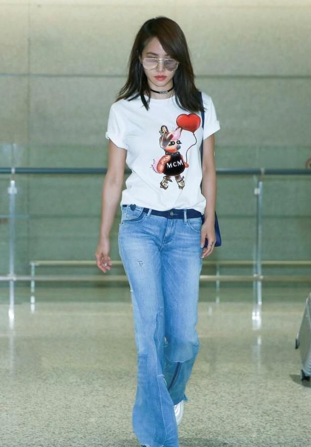 155蔡依林与175超模同台，却一样长的腿！差的20cm在哪