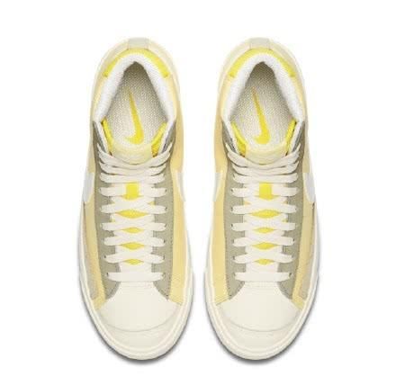  『Blazer』淡黄色的不止长裙 还有这双Nike Blazer Mid