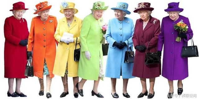 英国女王为何如此钟爱亮眼彩虹色?原因可绝不只是个人的时尚风格