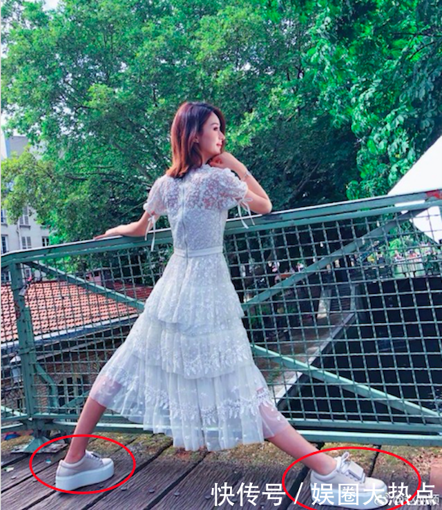 赵丽颖疑似回应“怀孕”风波，但网友的关注点却在她的鞋上，尴尬