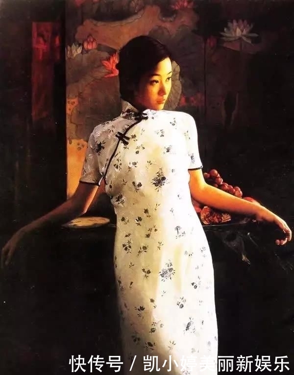 「名家」名家笔下的旗袍美人,温婉动人