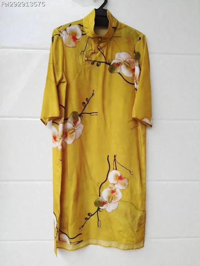 改良旗袍连衣裙，复古民族风展示你的美