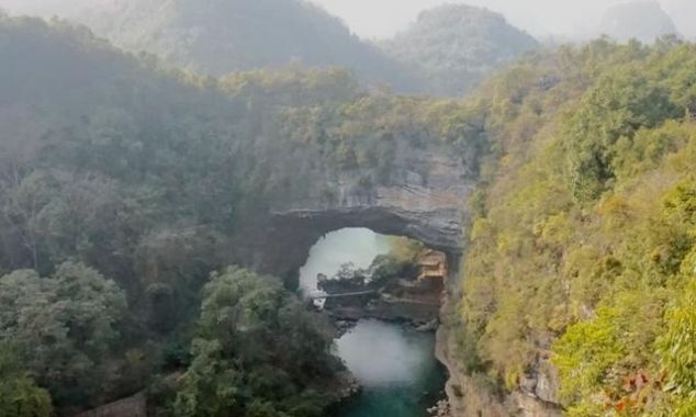 广西内藏奇观，有两座“天生的桥”，曾被《西游记》选中！