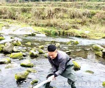老一辈才懂的捕鱼神技，不用网不用钩不做陷阱照样捕一筐鱼
