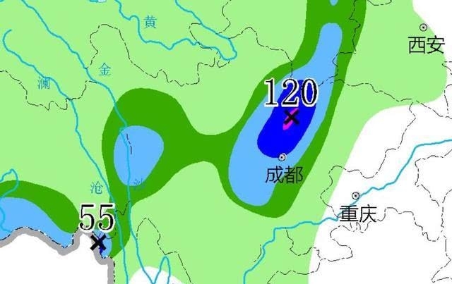 四川注意！下列暴雨如注！中到大雨 暴雨 大暴雨将分布如下