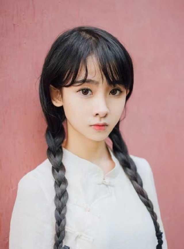  「马尾辫」双马尾辫古装清纯女孩