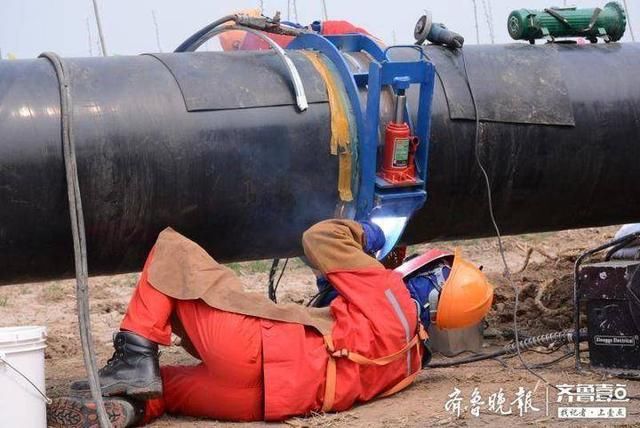  #燃气#穿越黄河！济南港华长达11.6公里燃气工程开工贯通南北
