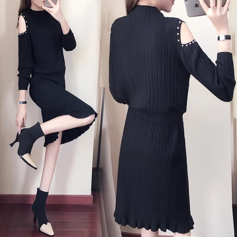 很多人秋天穿卫衣,太土了!今年流行名媛两件套,美的独一无二