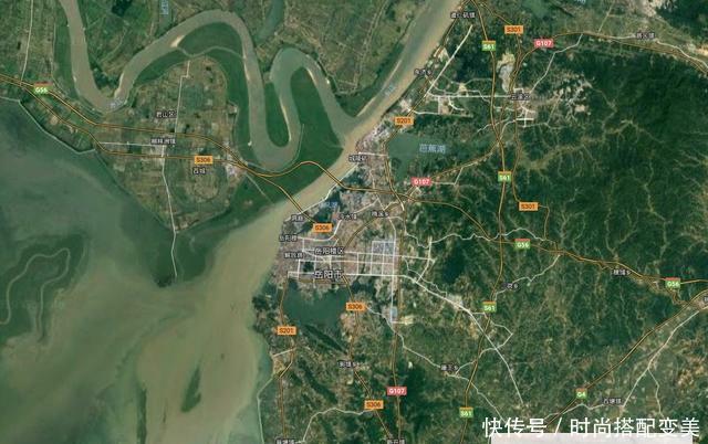 湖南各城市最新卫星地图：一看就知道湖南哪个城市的规模比较大？