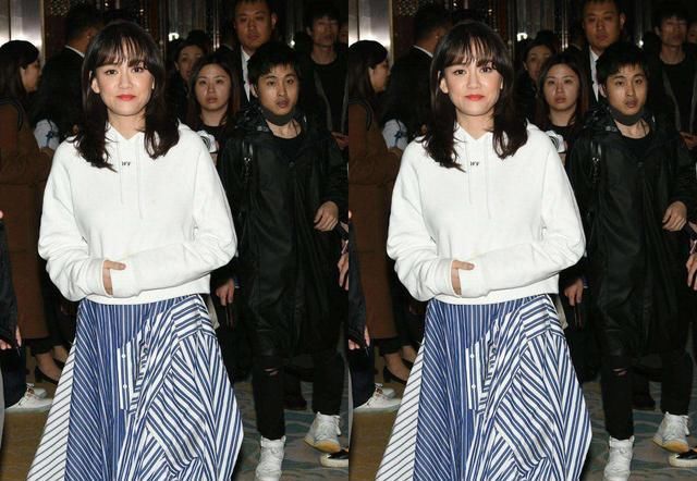 「陈乔恩」王子文和陈乔恩花式撞衫，网友：大娘和美少女的差别一目了然