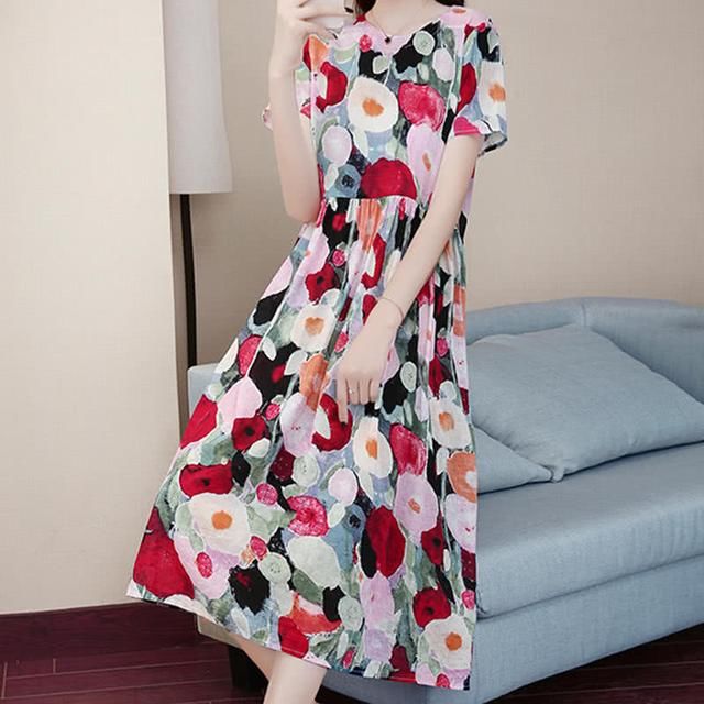 发现一种“棉绸裙”，比真丝还洋气舒服!老婆穿了显高显瘦显白嫩