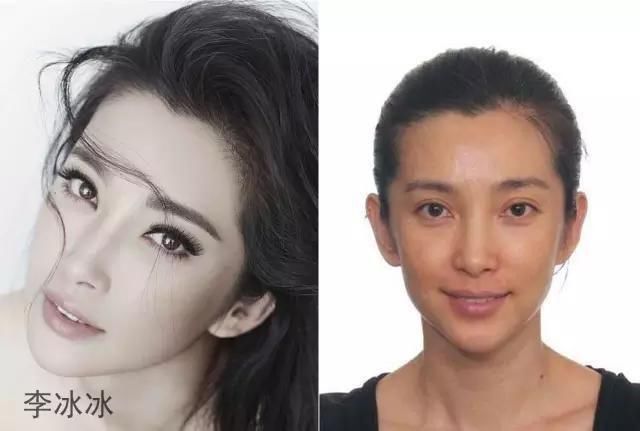 看看明星们卸妆前卸妆后的样子,你会打多少分给她们?