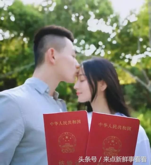张馨予宣布结婚，嫁给爱情，老公身份曝光，再黑她可能会犯法