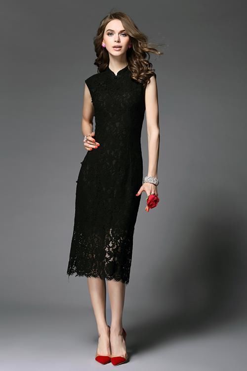 不同面料风格在旗袍上的呈现