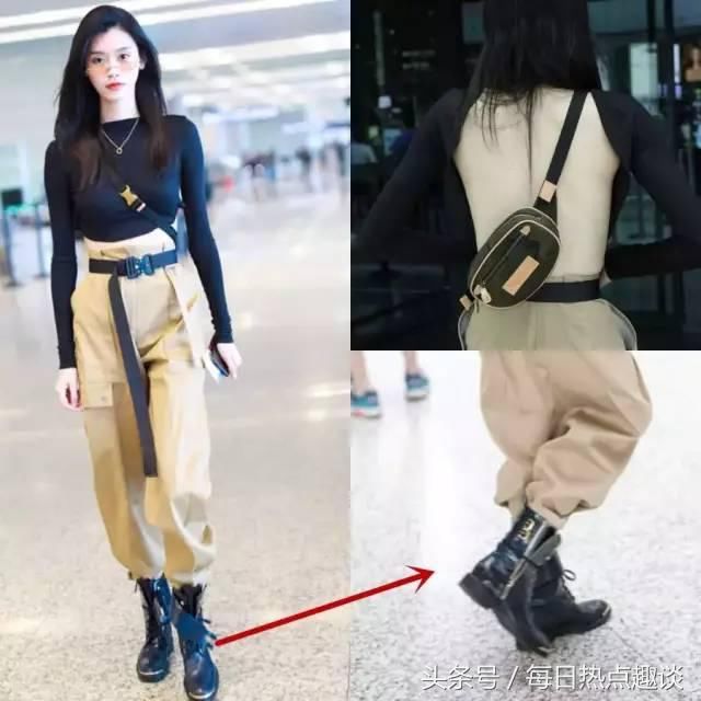 奚梦瑶最近疯狂秀美背，大胆穿衣超过柳岩