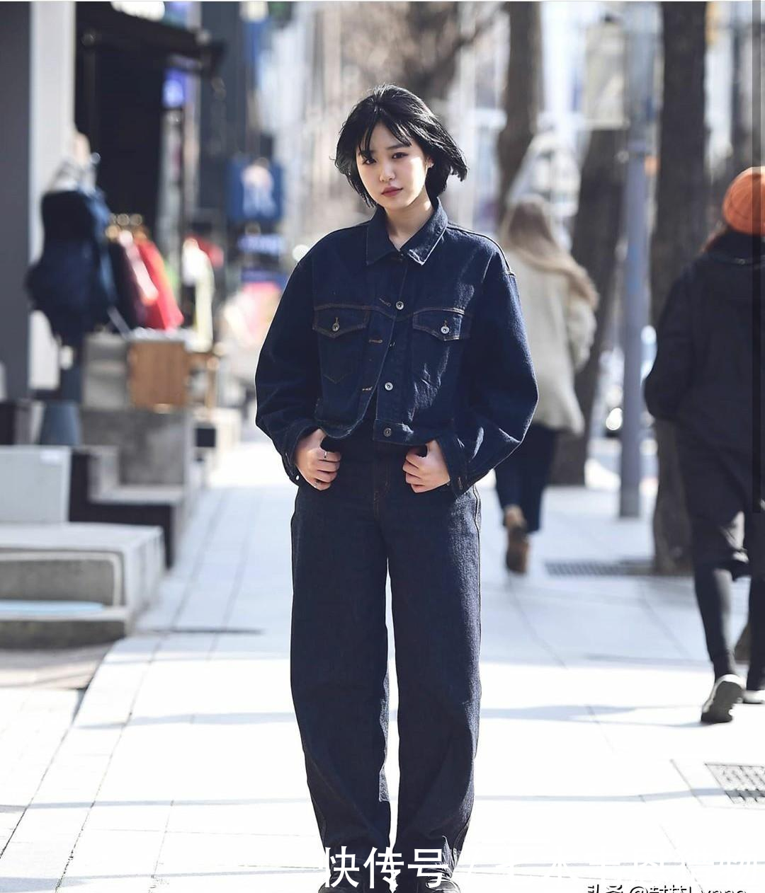  『穿衣』最新街拍，韩国女生又A又飒西装杀，时尚穿衣看过来！