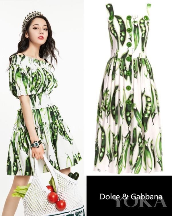 被食物迷惑的迪丽热巴告诉你，被食物迷惑也能美美哒~