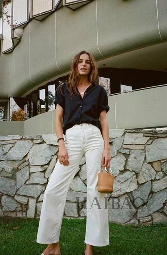 衬衫+阔腿裤,裙子+平底鞋...这4种搭配承包了一夏天的美丽!