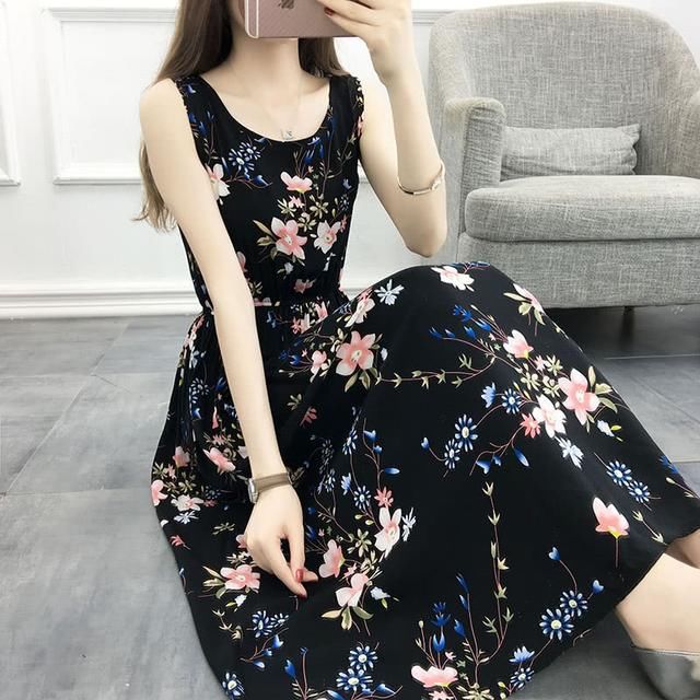 发现一种“棉绸裙”，比真丝还洋气舒服!老婆穿了显高显瘦显白嫩