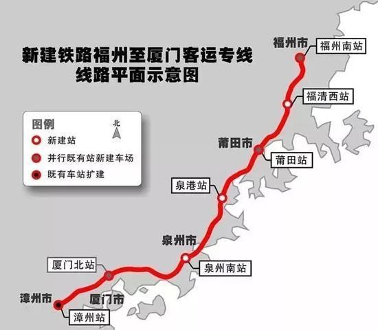 全国首条跨海高铁传来好消息！今后漳州到福州不用1小时