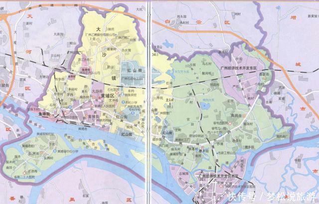  [广州市]划分为11个地区的广州