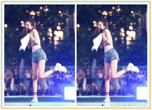 167李宣美和162金泫雅同在雨跳舞，终于见识到的真正“漫画腿”