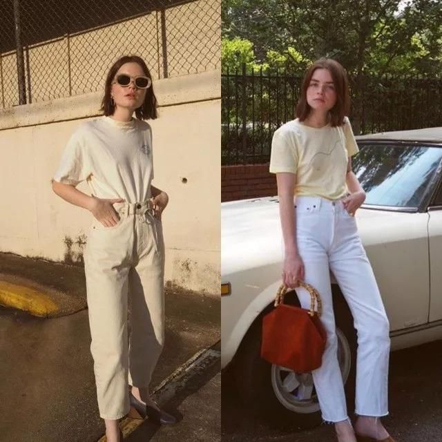 关于白色牛仔裤，这些是时尚博主没告诉过大家的搭配心机