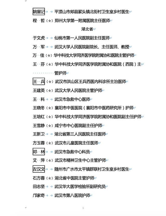  #全国卫生健康系统新#名单来了，北京这些集体和个人被表彰！还有34个特殊的名字让人泪目