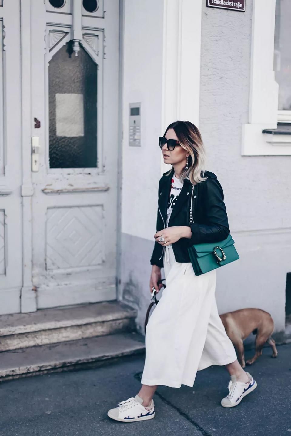 九分裤+运动鞋，才是入秋最潮搭配!!!